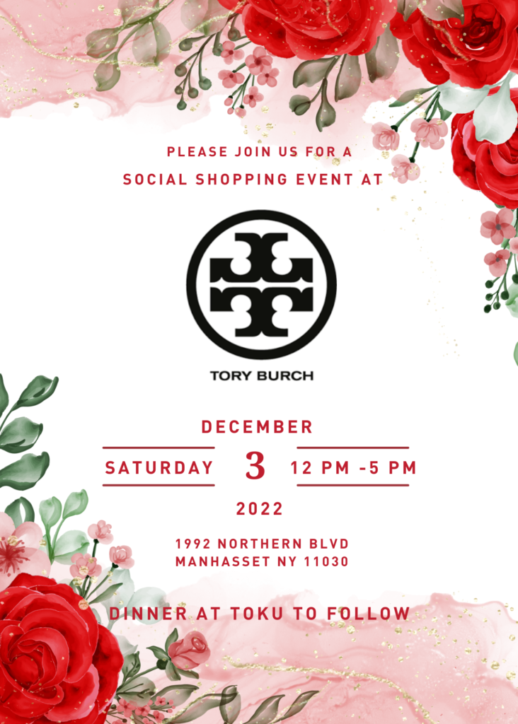 Community Event - Tory Burch Shopping Event - Northern Florida Chapter